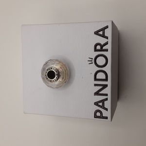 Authentic Pandora Tropical Sea Murano Glass Bead Charm - EUC